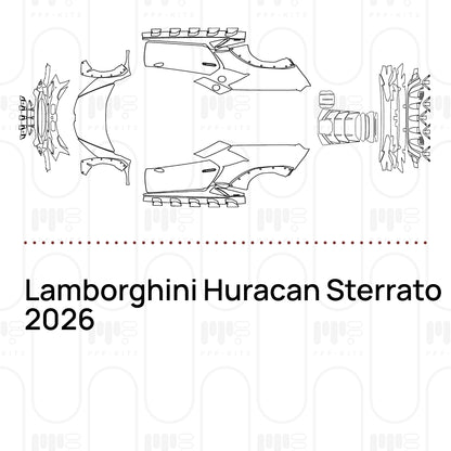 Voorgesneden PPF Lamborghini Huracan Sterrato 2026