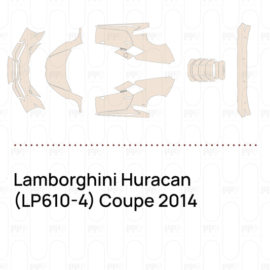 Voorgesneden PPF Lamborghini Huracan (LP610-4) Coupe 2014