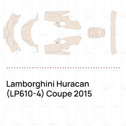Voorgesneden PPF Lamborghini Huracan (LP610-4) Coupe 2015