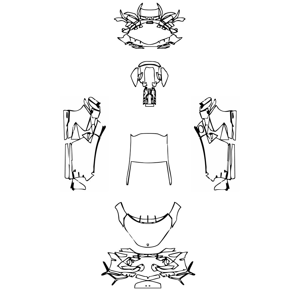 Pre-Cut PPF Lamborghini Revuelto 2025 - PPF-Kits