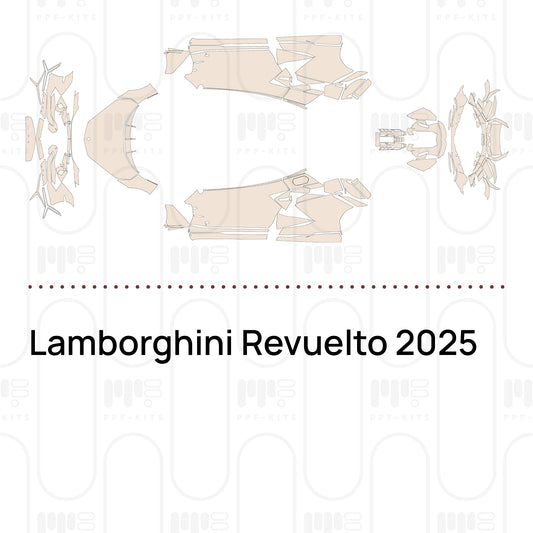 Lamborghini Revuelto 2025 – Voorgesneden PPF-lakbeschermingsfolie