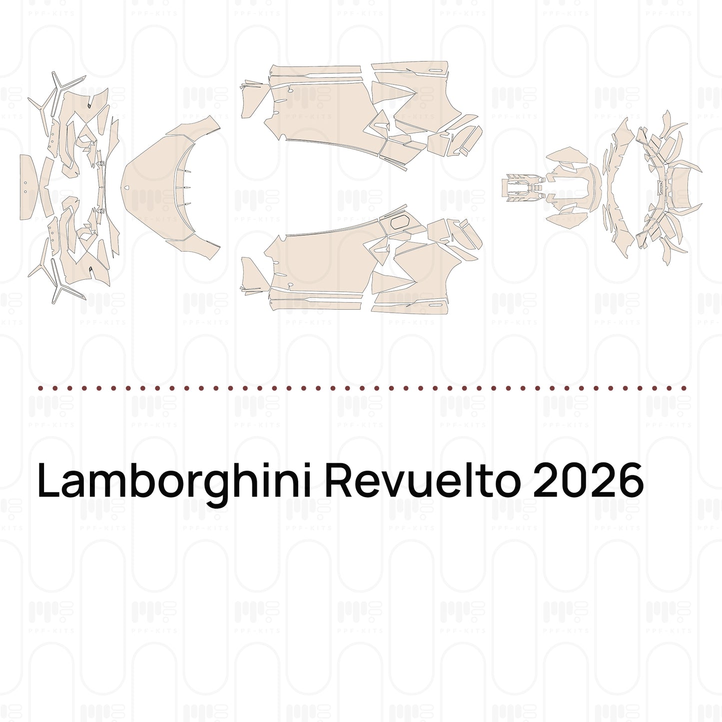 Voorgesneden PPF Lamborghini Revuelto 2026