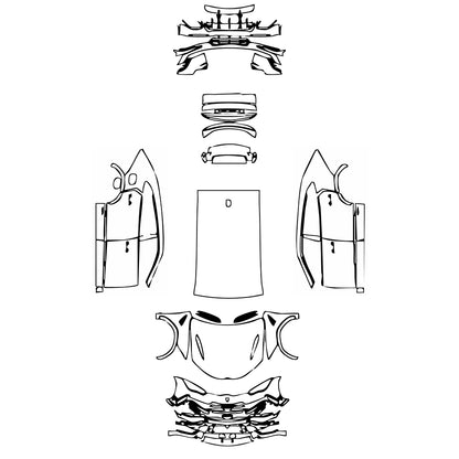 Pre-Cut PPF Lamborghini Urus Performante 2023 - PPF-Kits