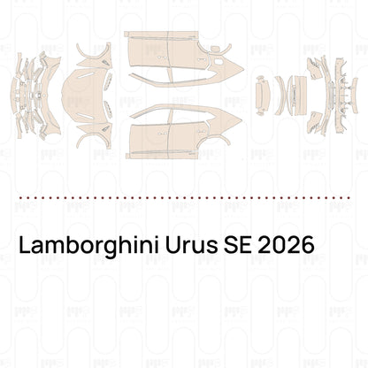 Voorgesneden PPF Lamborghini Urus SE 2026