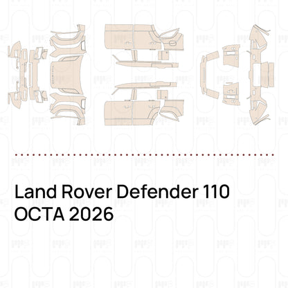 Voorgesneden PPF Land Rover Defender 110 OCTA 2026