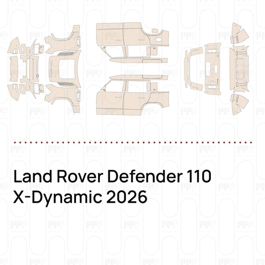 Voorgesneden PPF Land Rover Defender 110 X-Dynamic 2026