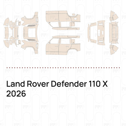 Voorgesneden PPF Land Rover Defender 110 X 2026