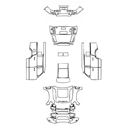 Pre-Cut PPF Land Rover Defender 130 V8 2023 - PPF-Kits
