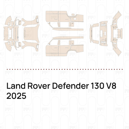 Voorgesneden PPF Land Rover Defender 130 V8 2025