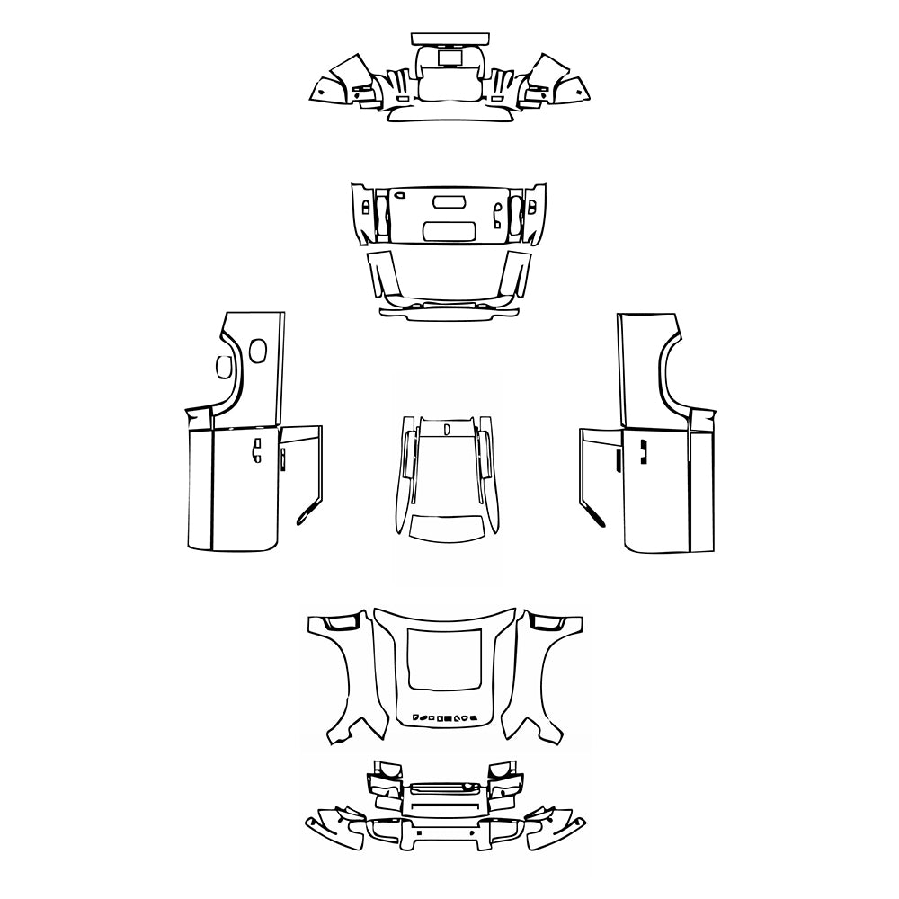 Pre-Cut PPF Land Rover Defender 90 Base 2025 - PPF-Kits