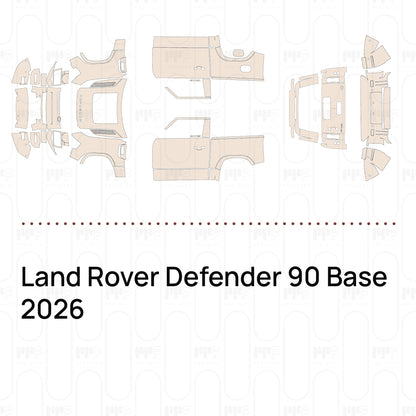 Voorgesneden PPF Land Rover Defender 90 Base 2026