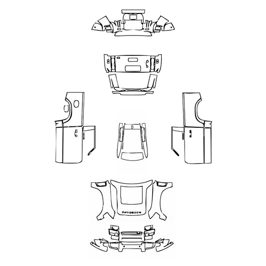 Pre-Cut PPF Land Rover Defender 90 X-Dynamic 2025 - PPF-Kits