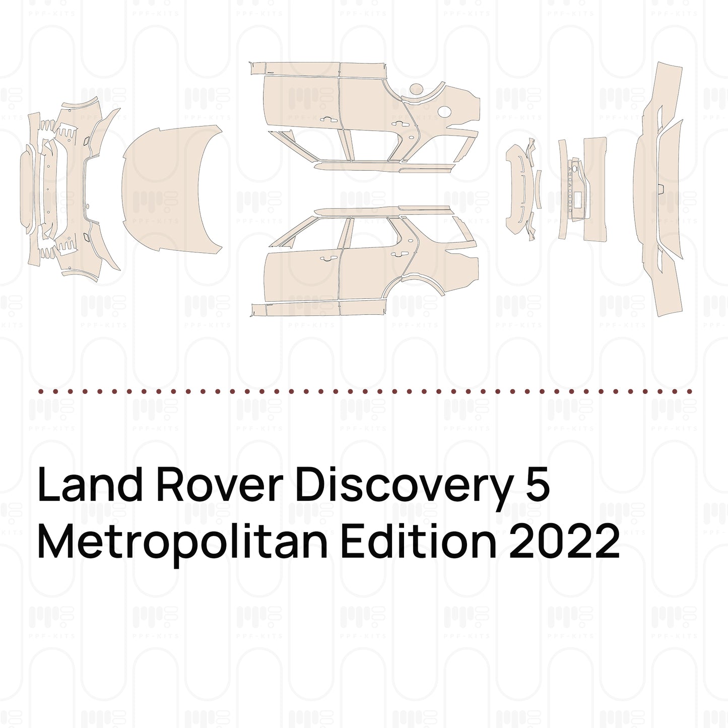 Voorgesneden PPF Land Rover Discovery 5 Metropolitan Edition 2022