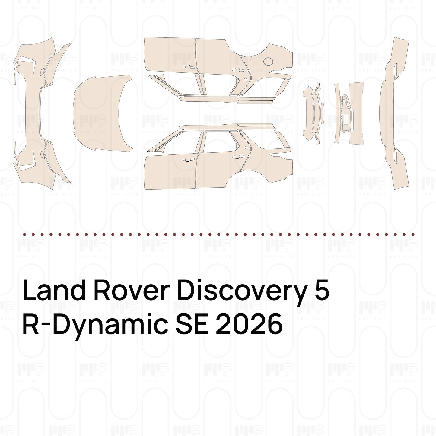 Voorgesneden PPF Land Rover Discovery 5 R-Dynamic SE 2026