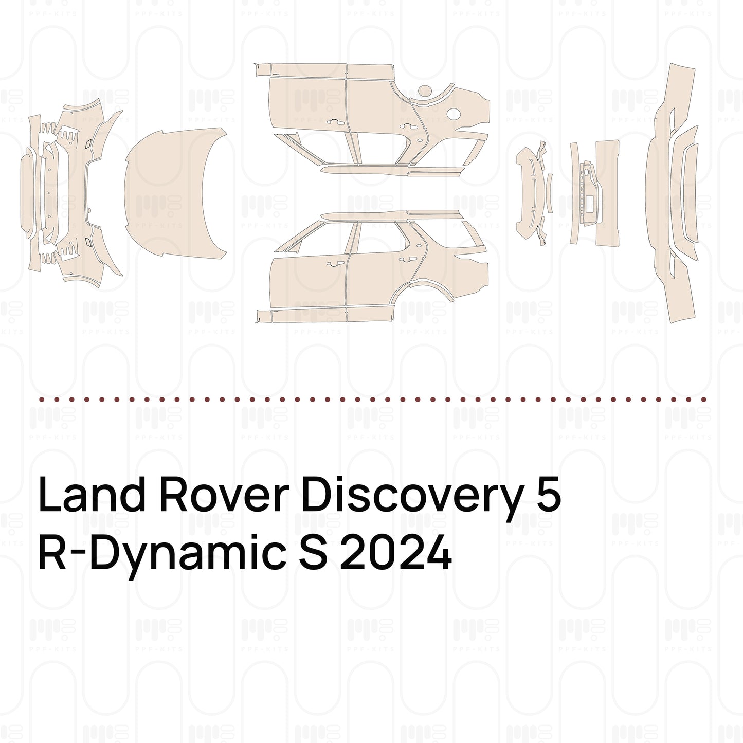 Voorgesneden PPF Land Rover Discovery 5 R-Dynamic S 2024