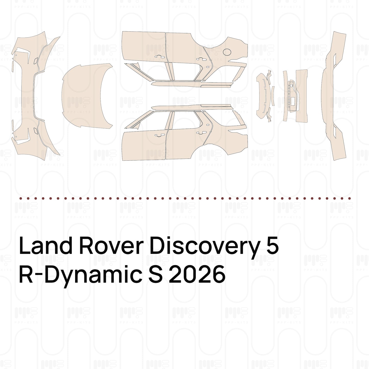 Voorgesneden PPF Land Rover Discovery 5 R-Dynamic S 2026