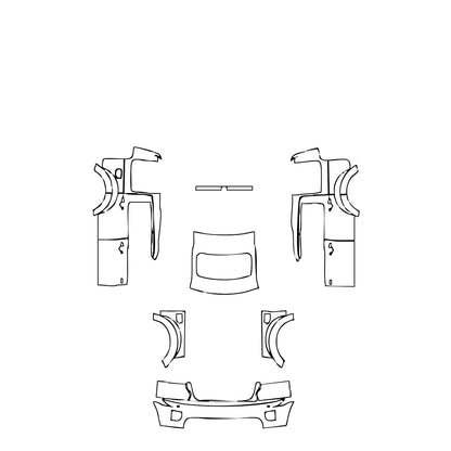 Pre-Cut PPF Land Rover Discovery Discovery 4 2016 - PPF-Kits