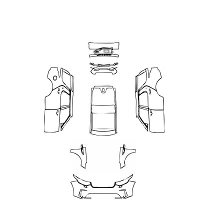 Pre-Cut PPF Land Rover Discovery Discovery 5 First Edition 2017 - PPF-Kits