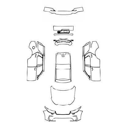 Pre-Cut PPF Land Rover Discovery Discovery 5 S 2024 - PPF-Kits