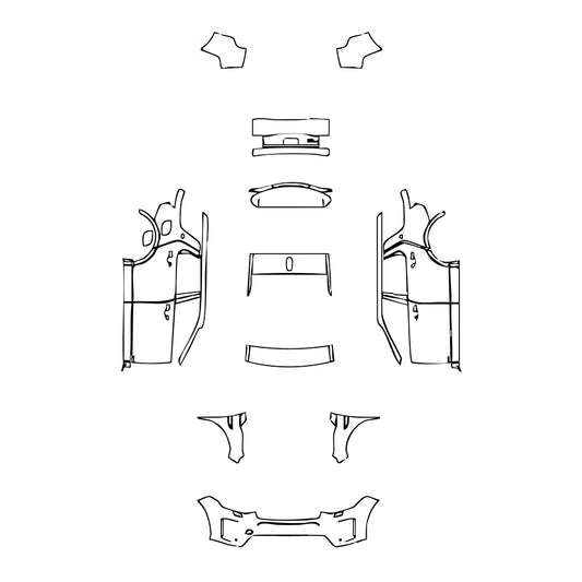Pre-Cut PPF Land Rover Discovery Sport Base 2020 - PPF-Kits