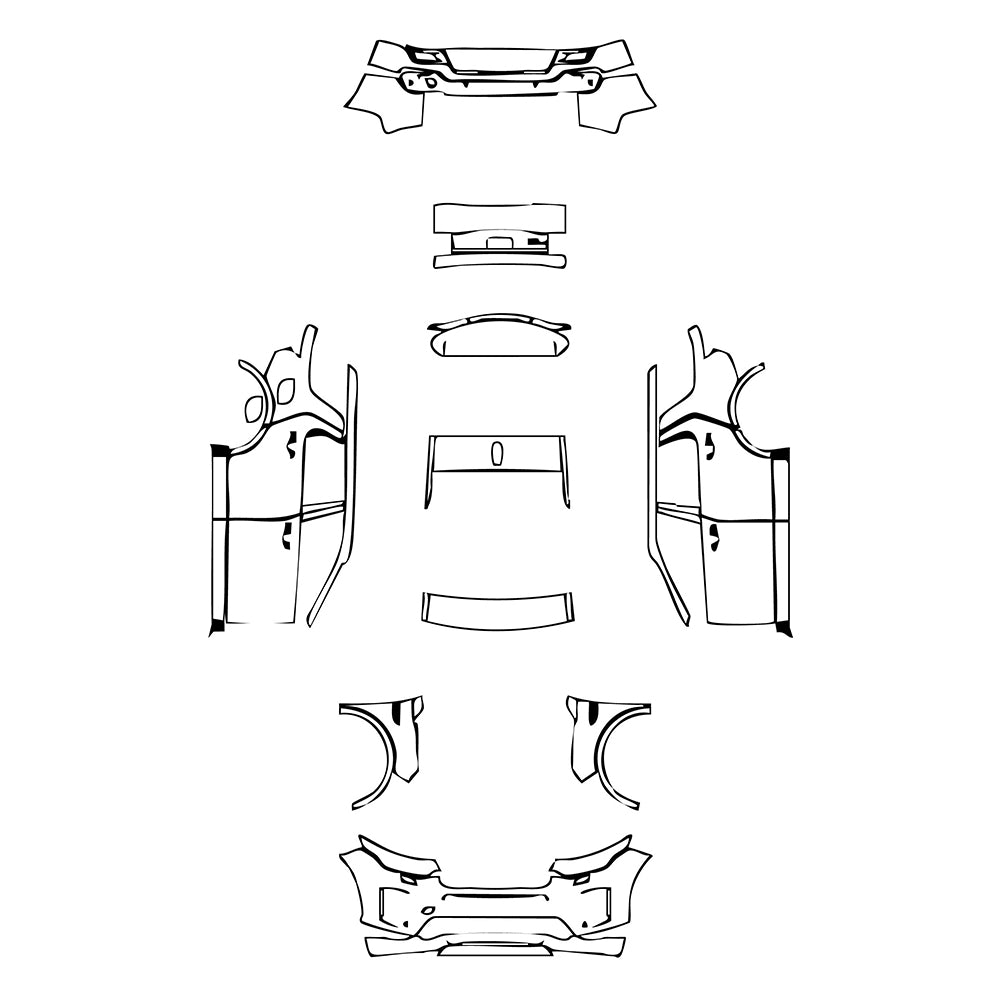 Pre-Cut PPF Land Rover Discovery Sport Base 2023 - PPF-Kits