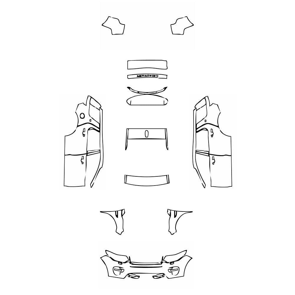 Pre-Cut PPF Land Rover Discovery Sport HSE 2017 - PPF-Kits