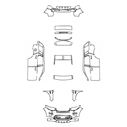 Pre-Cut PPF Land Rover Discovery Sport R-Dynamic 2017 - PPF-Kits