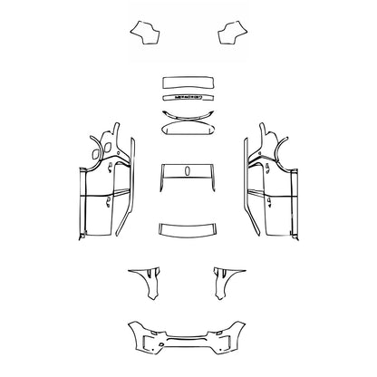 Pre-Cut PPF Land Rover Discovery Sport R-Dynamic 2020 - PPF-Kits