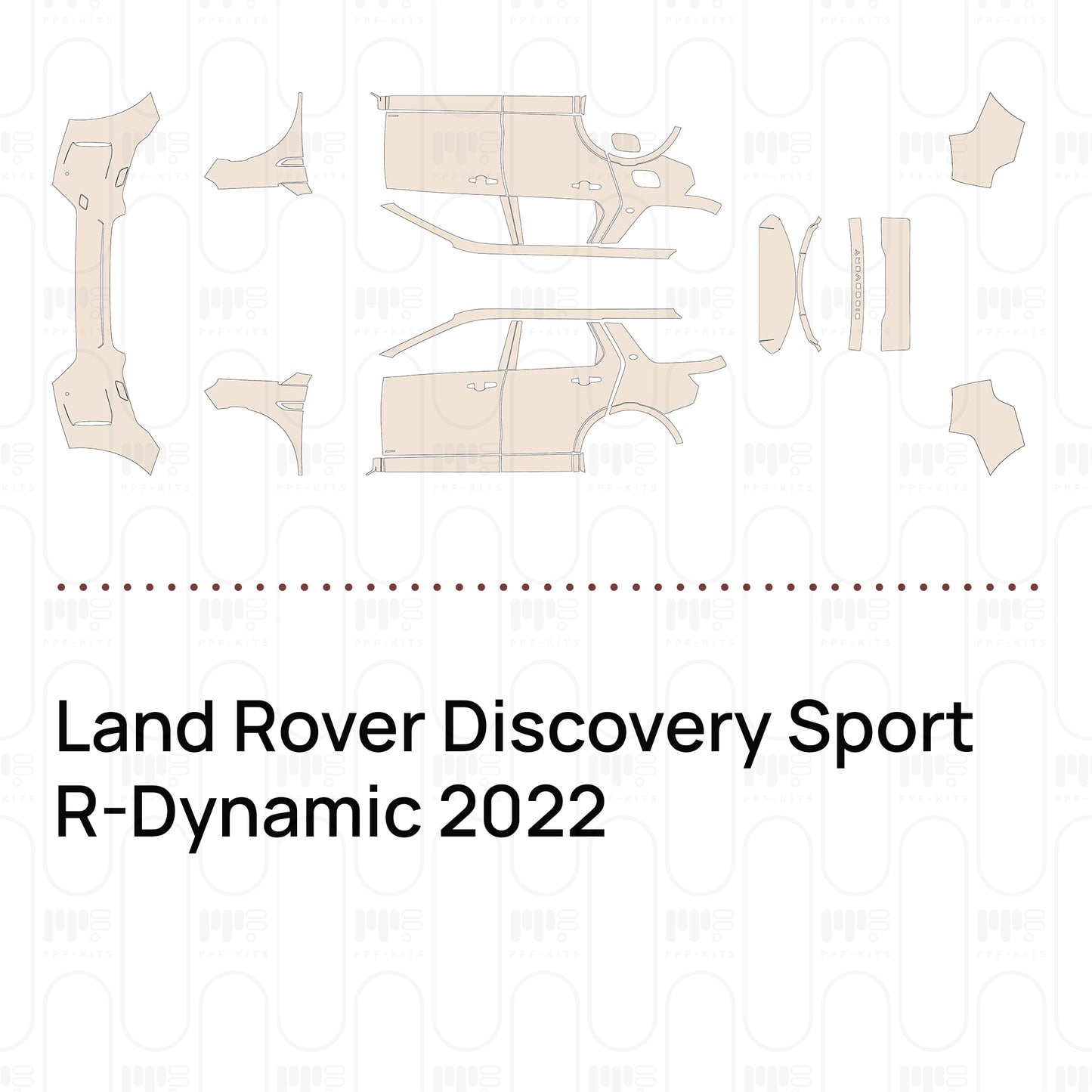 Voorgesneden PPF Land Rover Discovery Sport R-Dynamic 2022