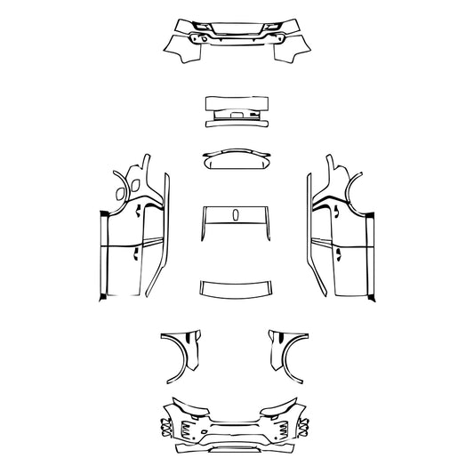 Pre-Cut PPF Land Rover Discovery Sport R-Dynamic 2025 - PPF-Kits