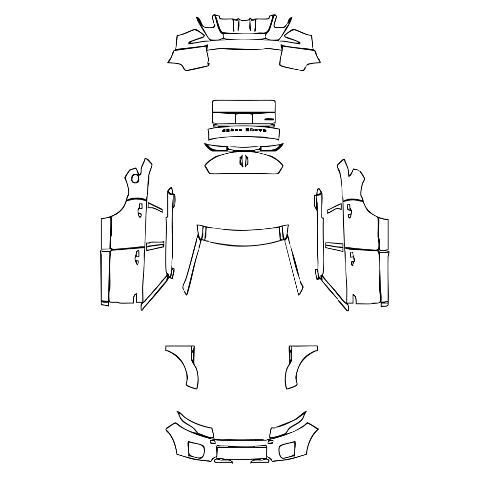 Pre-Cut PPF Land Rover Range Rover Evoque 5 Doors Base 2018 - PPF-Kits