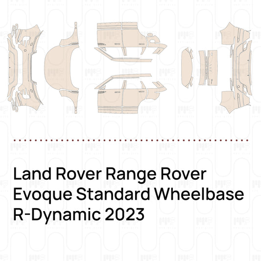 Voorgesneden PPF Land Rover Range Rover Evoque Standard Wheelbase R-Dynamic 2023