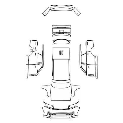 Pre-Cut PPF Land Rover Range Rover Extended Wheelbase Base 2025 - PPF-Kits