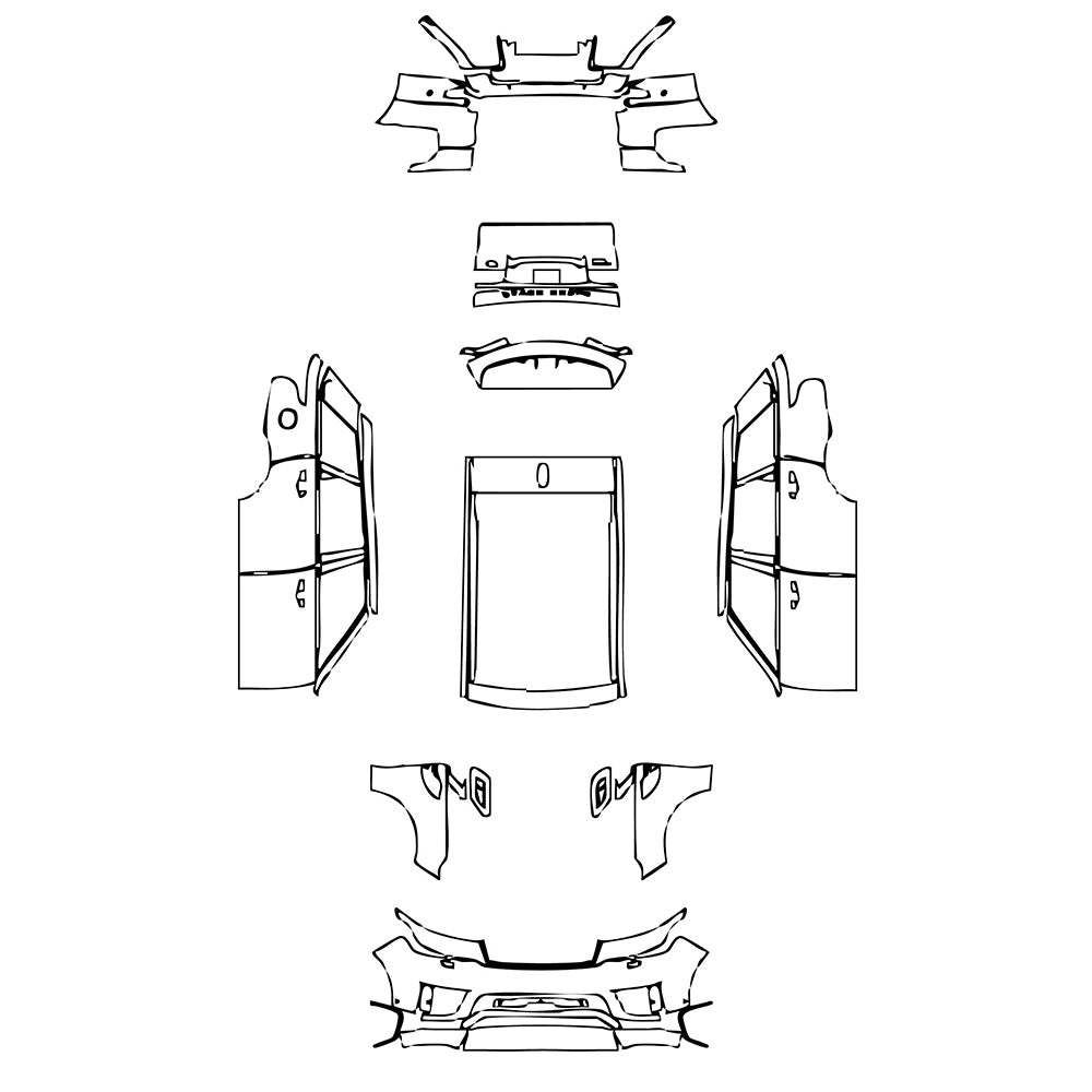 Pre-Cut PPF Land Rover Range Rover Sport Autobiography Dynamic 2018 - PPF-Kits