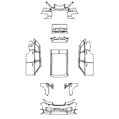 Pre-Cut PPF Land Rover Range Rover Sport Autobiography Dynamic 2019 - PPF-Kits