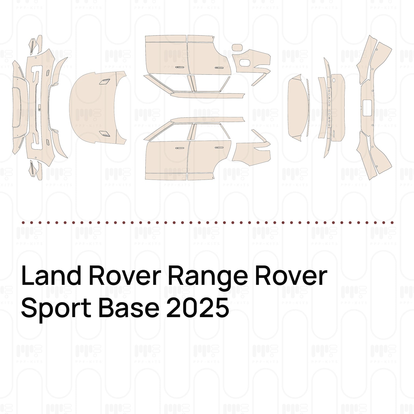 Voorgesneden PPF Land Rover Range Rover Sport Base 2025