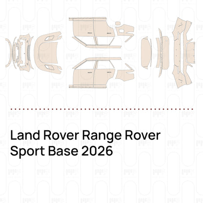 Voorgesneden PPF Land Rover Range Rover Sport Base 2026