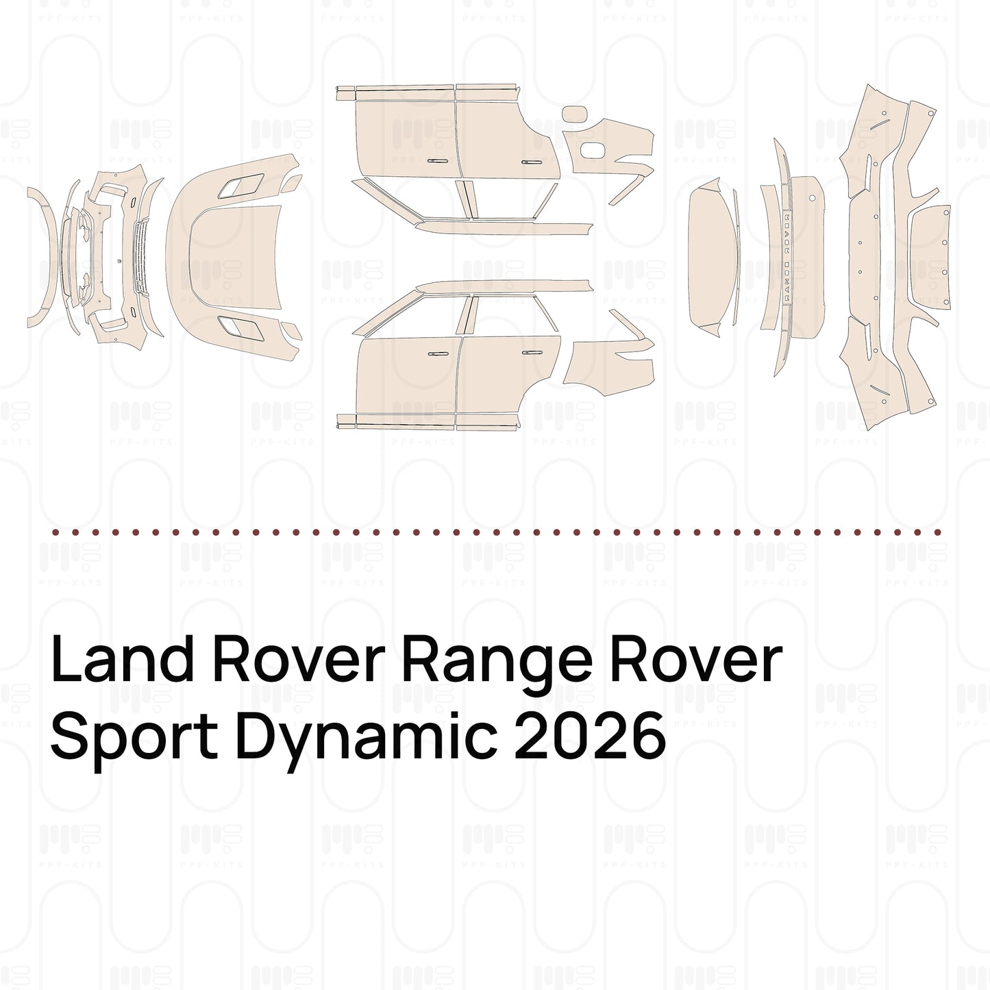 Voorgesneden PPF Land Rover Range Rover Sport Dynamic 2026
