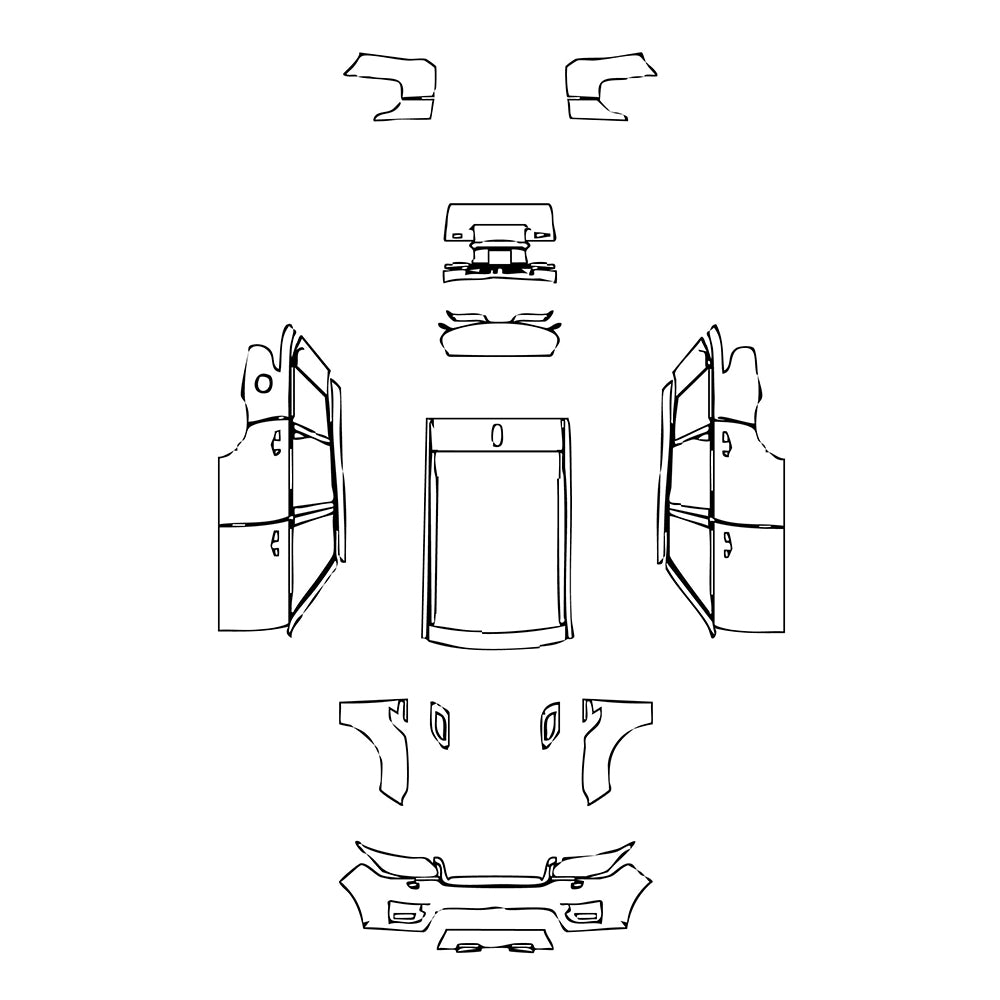 Pre-Cut PPF Land Rover Range Rover Sport SE 2015 - PPF-Kits