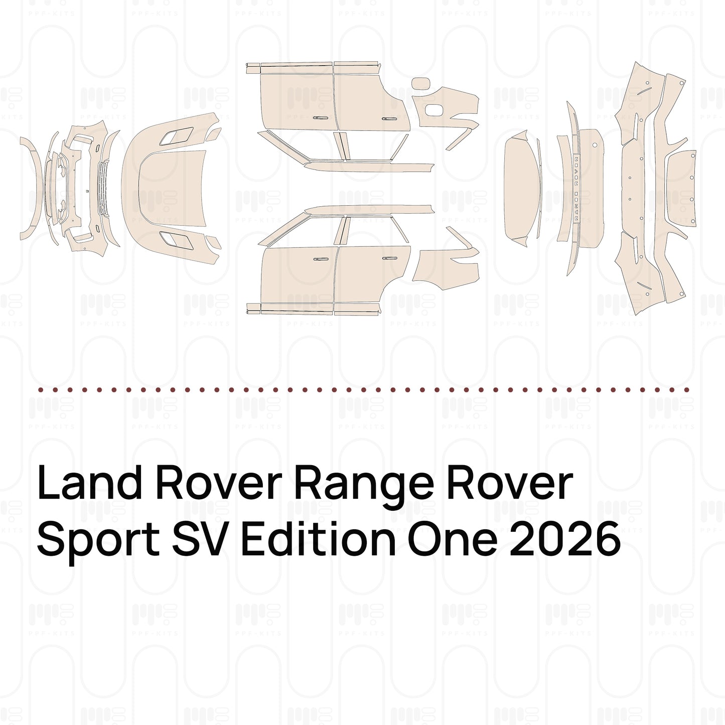 Voorgesneden PPF Land Rover Range Rover Sport SV Edition One 2026