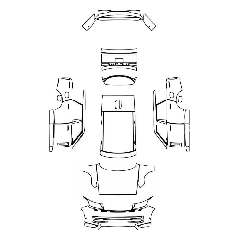 Pre-Cut PPF Land Rover Range Rover Standard Wheelbase Autobiography 2024 - PPF-Kits