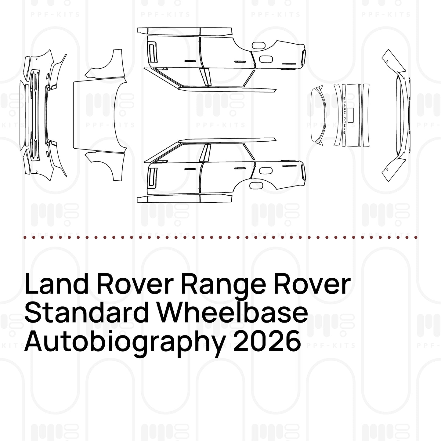 Voorgesneden PPF Land Rover Range Rover Standard Wheelbase Autobiography 2026