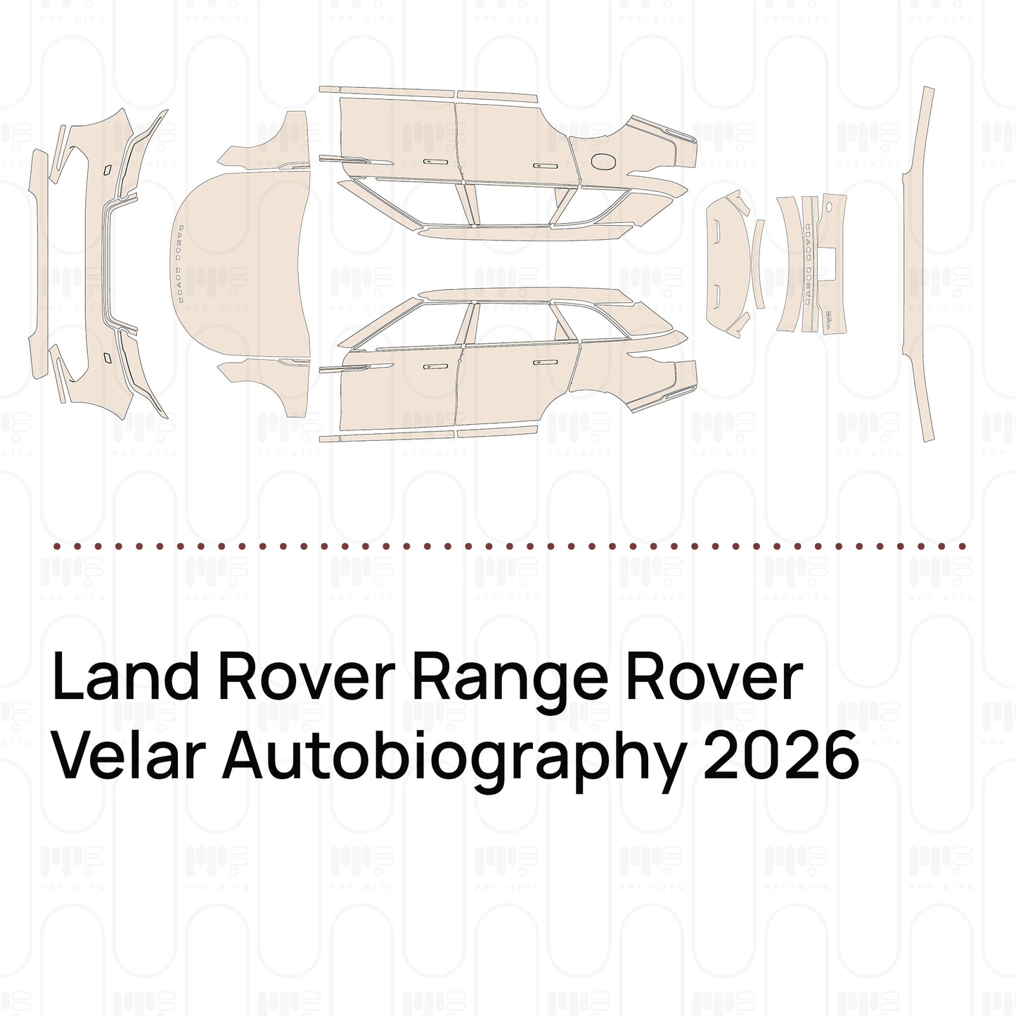 Voorgesneden PPF Land Rover Range Rover Velar Autobiography 2026