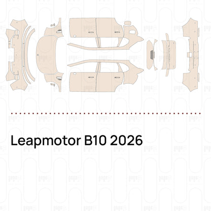 Voorgesneden PPF Leapmotor B10 2026