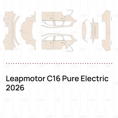 Voorgesneden PPF Leapmotor C16 Pure Electric 2026