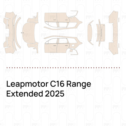 Voorgesneden PPF Leapmotor C16 Range Extended 2025