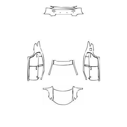 Pre-Cut PPF Lexus ES Luxury 2014 - PPF-Kits