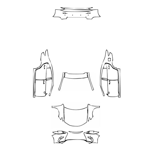 Pre-Cut PPF Lexus ES Luxury 2015 - PPF-Kits