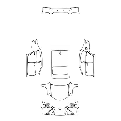 Pre-Cut PPF Lexus GS Base 2016 - PPF-Kits