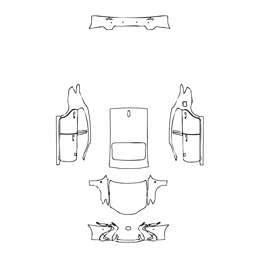 Pre-Cut PPF Lexus GS F-Sport 2017 - PPF-Kits